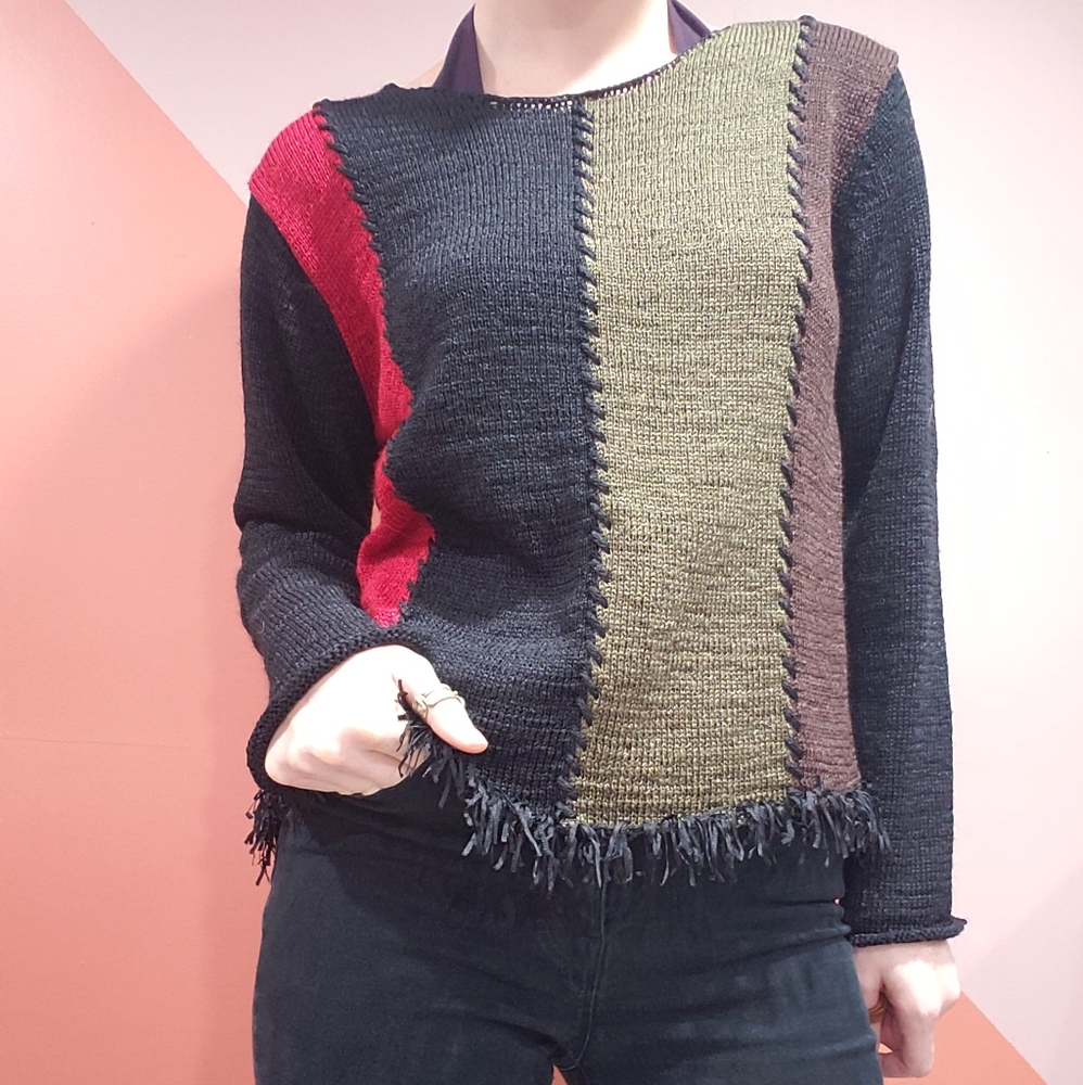 Vintage Jennifer Moore scoop neck sweater